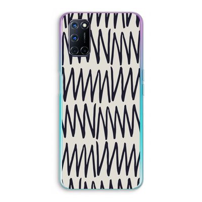 Marrakech Zigzag: Oppo A52 Transparant Hoesje