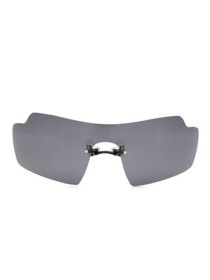 Coperni lunettes de soleil teintées à monture oversize - Noir