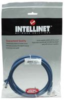 Intellinet 318983 RJ45 Netwerkkabel, patchkabel CAT 5e U/UTP 2.00 m Blauw 1 stuk(s) - thumbnail