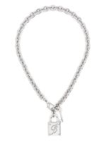 Blumarine collier à fini poli - Argent