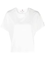 Tommy Hilfiger t-shirt en coton à logo brodé - Blanc