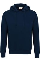 HAKRO 601 Comfort Fit Hooded Sweatshirt nachtblauw, Effen - thumbnail