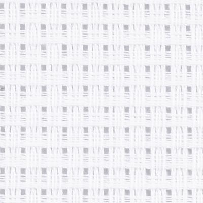 Creativ Company Aida, afm 50x50 cm, 24 vierkanten per 10 cm, wit, 1 stuk