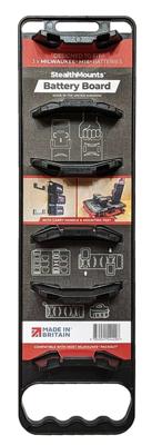 Stealthmounts Batterijhouder voor Milwaukee M18 met Handgreep en Poten | Zwart - BD-MW18-HF-1