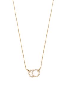 Courbet collier CELESTE en or recyclé 18ct pavé de diamants créés en laboratoire