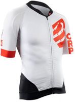 Compressport fietsshirt On/Off polyester wit maat L - thumbnail