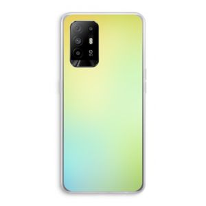 Minty mist pastel: Oppo A94 5G Transparant Hoesje