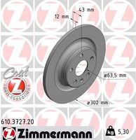Remschijf Coat Z 610372720