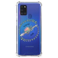 Samsung Galaxy A21s Stevig Bumper Hoesje Boho Dreams - thumbnail