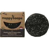 Happysoaps Shampoo bar charming charcoal & sweet sandal