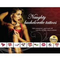tattoo set - naughty bachelorette - thumbnail