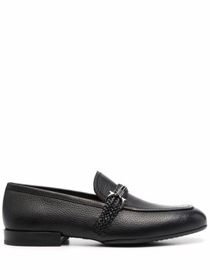 Ferragamo mocassins Missouri en cuir - Noir