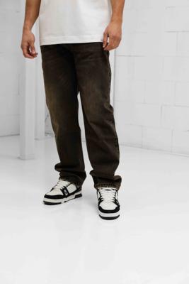 Equalité Nomad Straight Jeans Heren Bruin - Maat 28 - Kleur: Bruin | Soccerfanshop