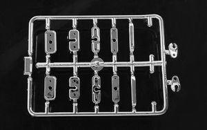 RC4WD Chevrolet Blazer Chrome Handles and LED Holder Parts Tree (Z-B0104)