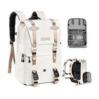 K&F Concept Beta Backpack 20L foto rugzak wit met laptopvak en waterdichte bescherming