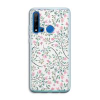 Sierlijke bloemen: Huawei P20 Lite (2019) Transparant Hoesje