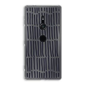 Moroccan stripes: Sony Xperia XZ2 Transparant Hoesje