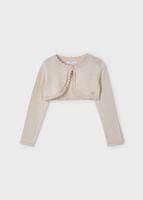 Mayoral Zomer bolero gebreid meisjes - beige