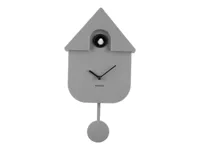 Wall clock Modern Cuckoo ABS mouse grey
