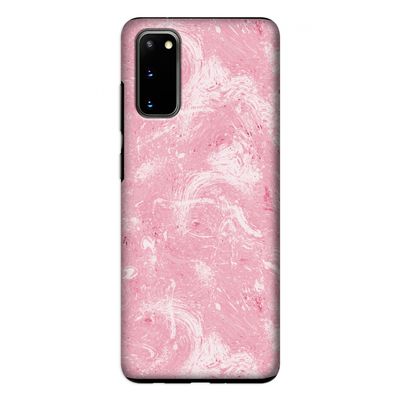 Abstract Painting Pink: Samsung Galaxy S20 Tough Case