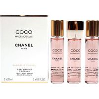Coco Mademoiselle eau de parfum twist and spray navullingen, 3x 20 ml