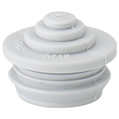Hensel STM 16 Insteeksteun Plaatdikte (max.): 4 mm Lichtgrijs 1 stuk(s)