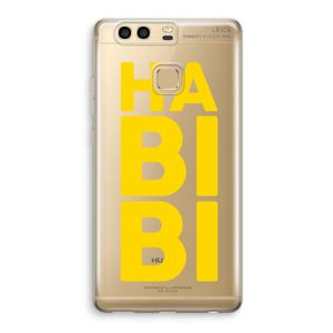 Habibi Blue: Huawei P9 Transparant Hoesje