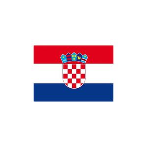 Vlag Kroatie stickers