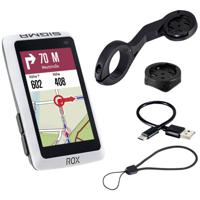 Sigma ROX 12.1 EVO Basic Set - White Fietsnavigatie Fietsen Europa Bluetooth, GPS, GLONASS - thumbnail