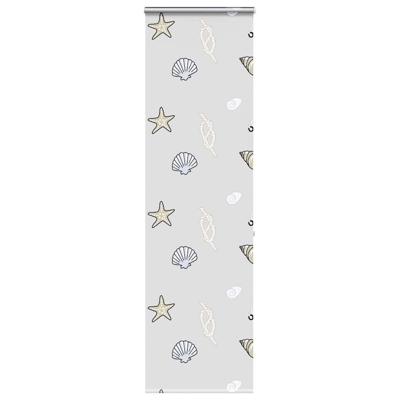 Doucherolgordijn met cassette 80x240 cm stofbreedte 76 cm