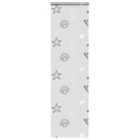 Doucherolgordijn met cassette 80x240 cm stofbreedte 76 cm