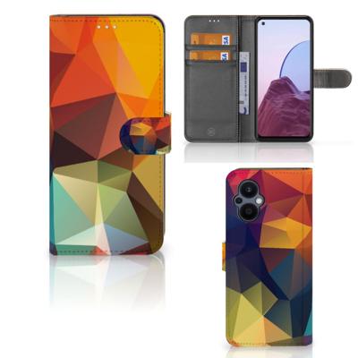 OPPO Reno 8 Lite | OnePlus Nord N20 | Book Case | Polygon Color