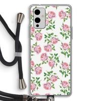 Kleine roosjes: OnePlus 9 Transparant Hoesje met koord