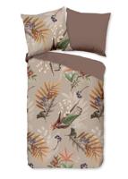 Good Morning Dekbedovertrek "bladeren" - Multi - (155x220 cm) - Katoen