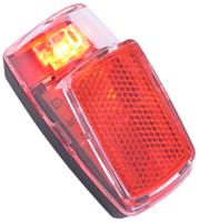 Achterlicht spatbord Edge Vida - 1 led - inclusief batterijen (bulk verpakking)