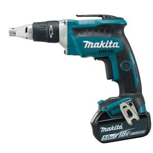 Makita DFS452RTJ Accu-gipsplaatschroevendraaier 18 V 5 Ah Li-ion