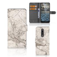 Nokia 2.4 | Bookcase | Marmer Beige