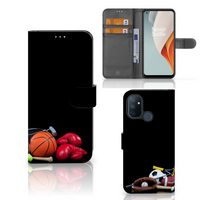 OnePlus Nord N100 Wallet Case met Pasjes Sports