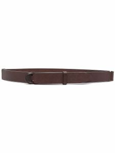 Orciani ceinture en cuir à boucles - Marron