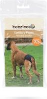 Beeztees Periodiek Broekje - Hond - Zwart - XS - 32-37 cm