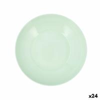 Diep bord Luminarc Apy Paradise Groen Glas Ø 20 cm (24 Stuks)