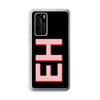 Monogram: Huawei P40 Transparant Hoesje