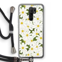 Summer Daisies: Xiaomi Redmi 9 Transparant Hoesje met koord
