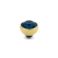 Melano Twisted Basic CZ Steentje Montana | Goud