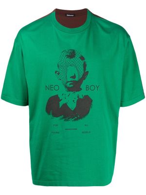 Undercoverism t-shirt Neo Boy à imprimé graphique - Vert
