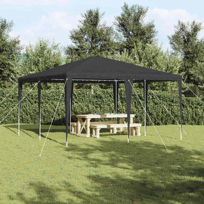 Partytent Antraciet 4x4 m PE