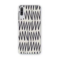 Marrakech Zigzag: Samsung Galaxy A70 Transparant Hoesje