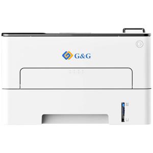 G&G P4100DW Printer Laser, kleur Zwart/wit A4 33 pag./min. 1200 x 600 dpi Duplex, USB, WiFi