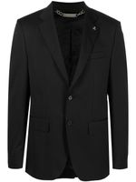 Philipp Plein blazer Gigolò à simple boutonnage - Noir - thumbnail