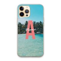 Pacific Dream: iPhone 13 Pro Max Transparant Hoesje